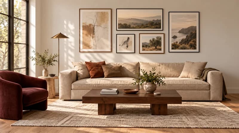 AI wall decor gallery wall