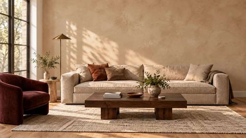 AI wall design limewash wall