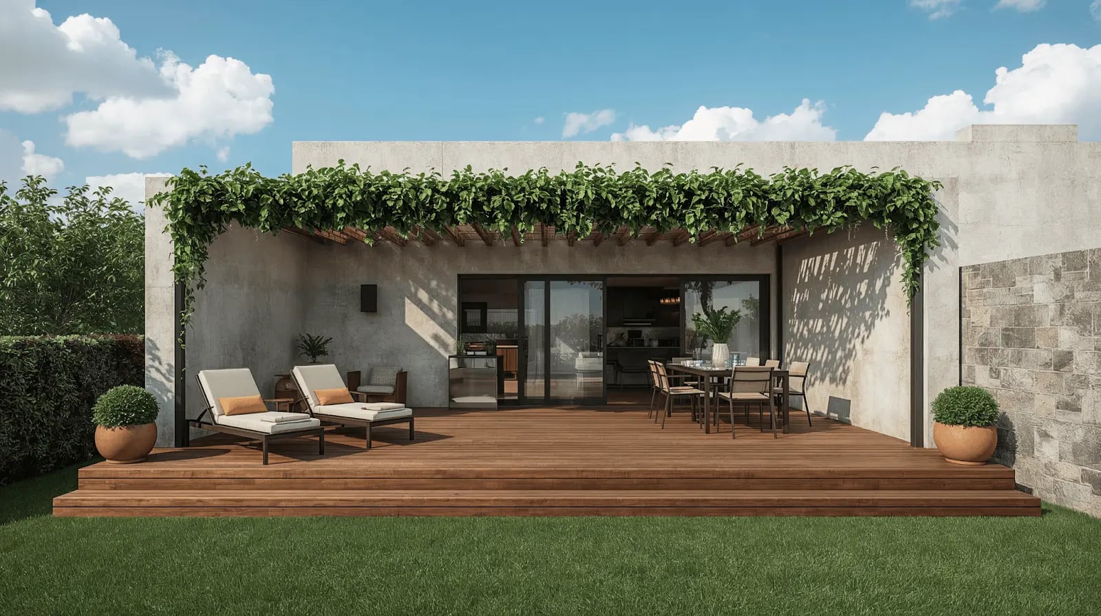Generador de diseño de terrazas y decks