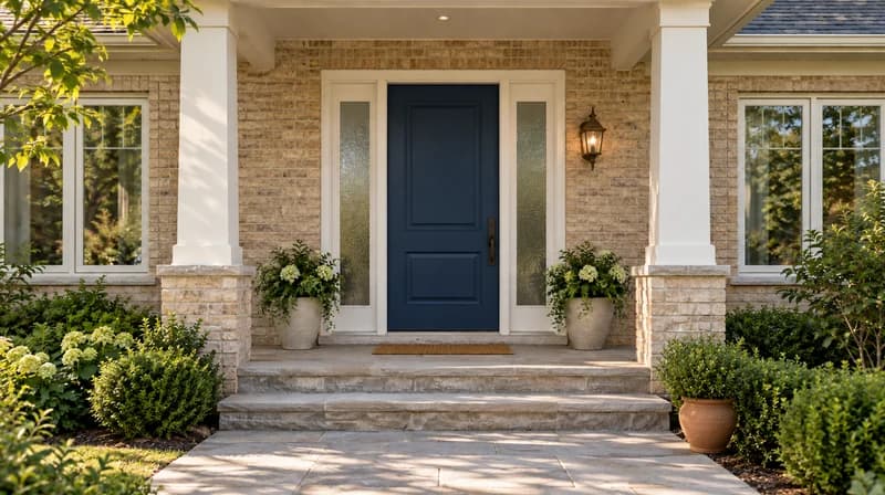 Renovação de varanda e porta com IA