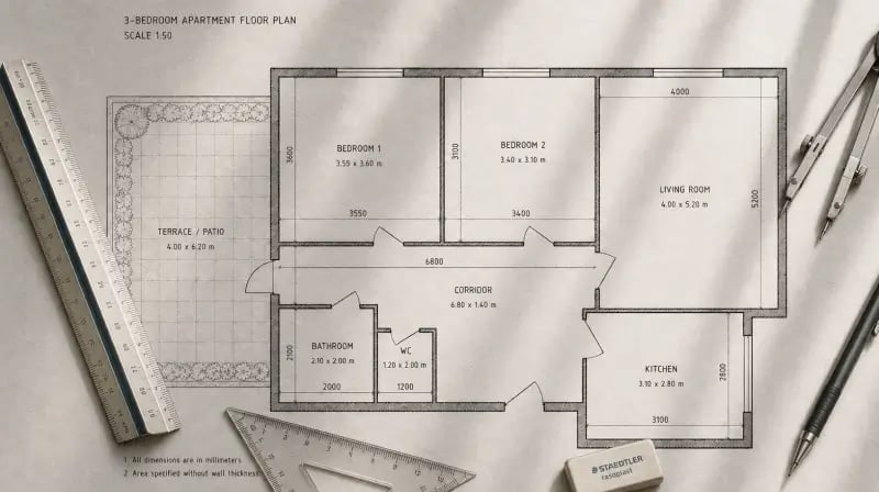 Accurate dimensions and real-world scale
