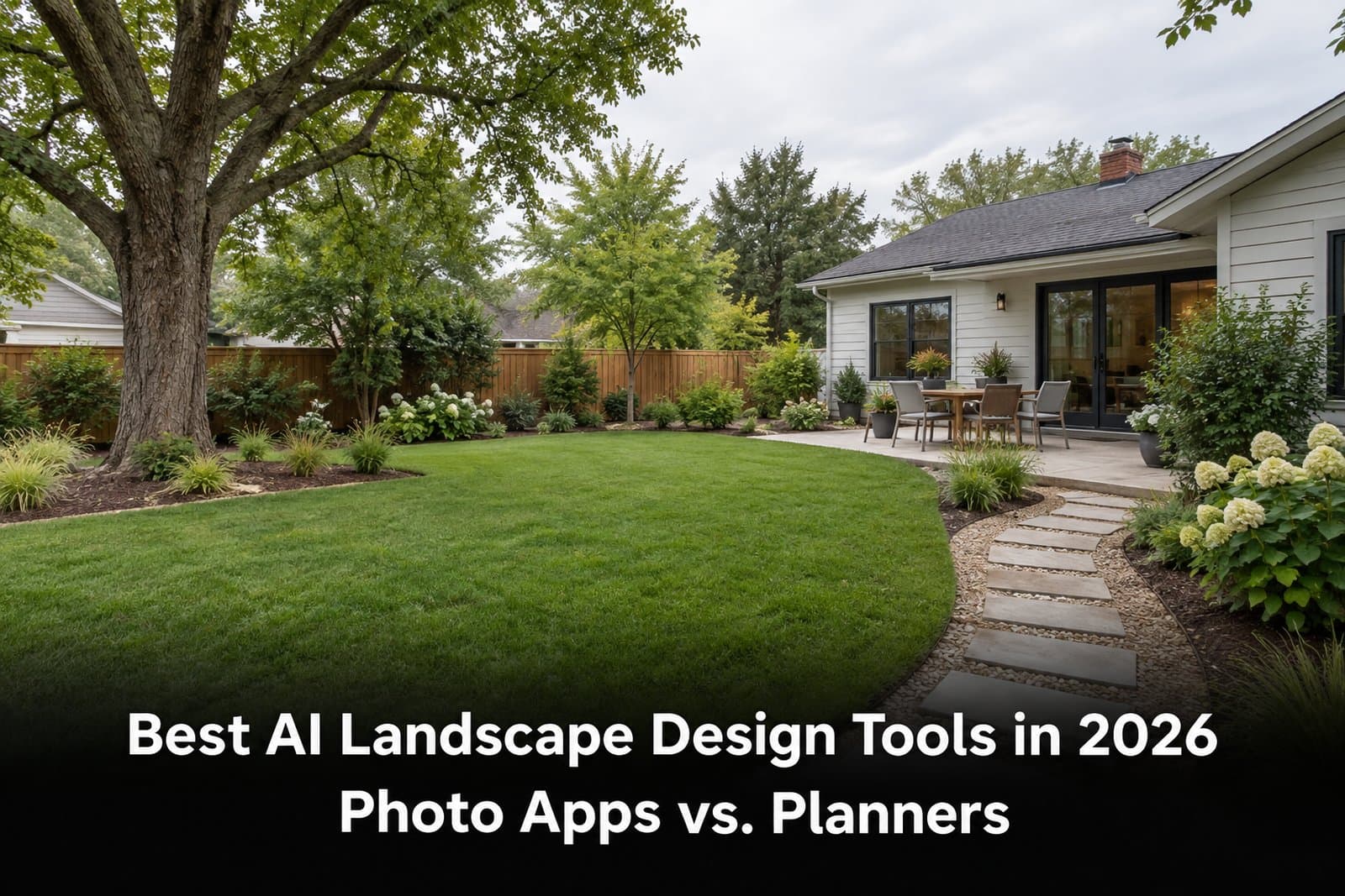 Best AI Landscape Design Tools in 2026: Photo Apps vs. Planners