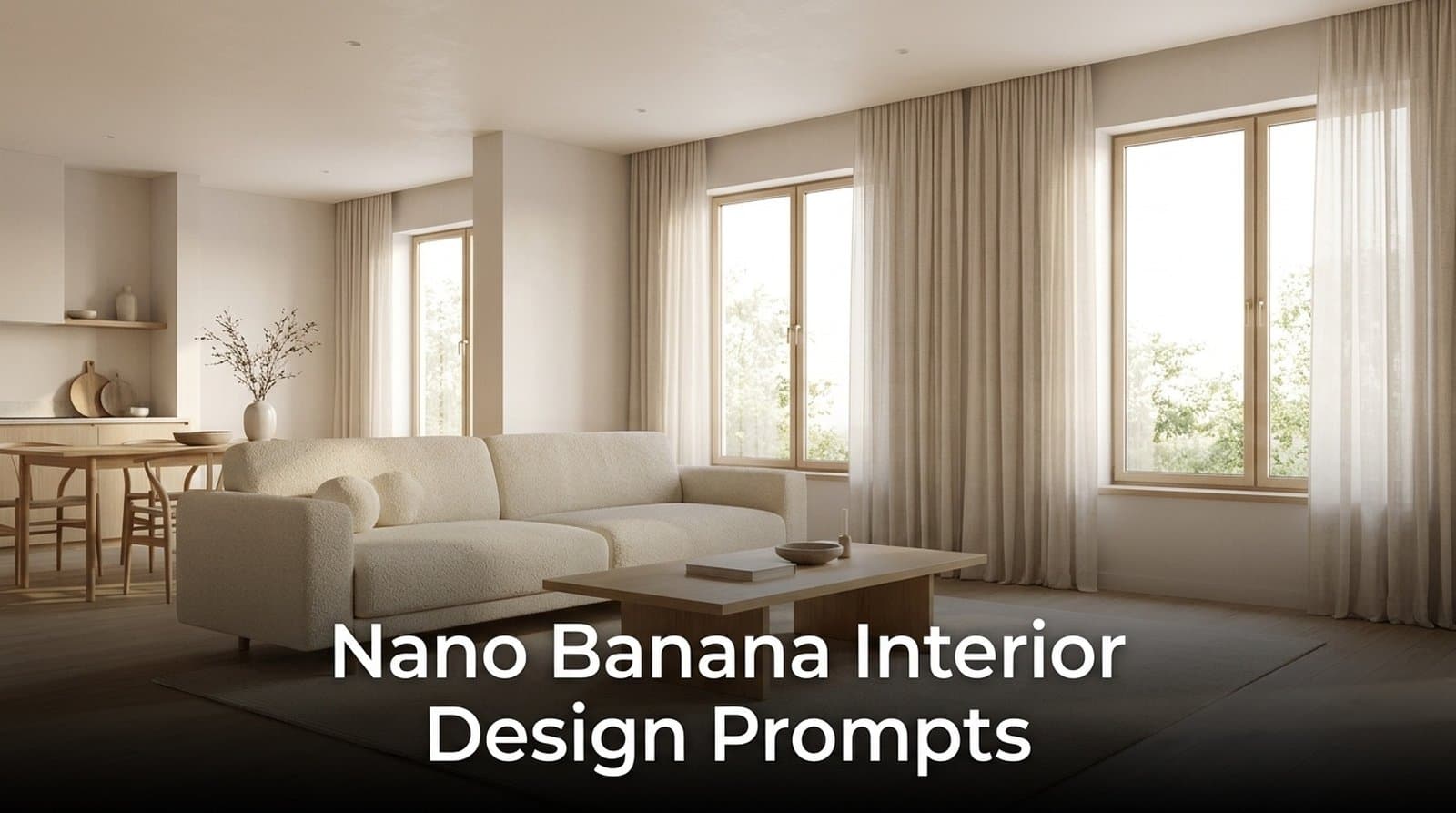 Nano Banana Interior Design Prompts: 30 Room Makeover Ideas