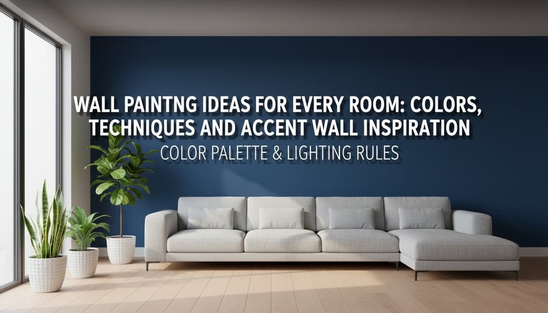 Wall Painting Ideas for Every Room: Colors, Techniques and Accent Wall Inspiration