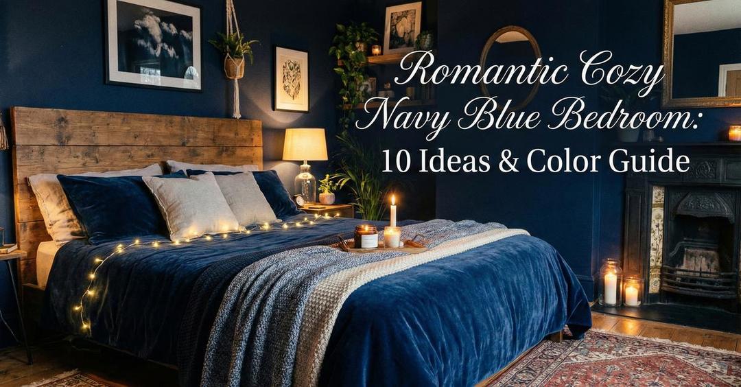 Romantic & Cozy Navy Blue Bedroom: The Ultimate 2025 Design Guide