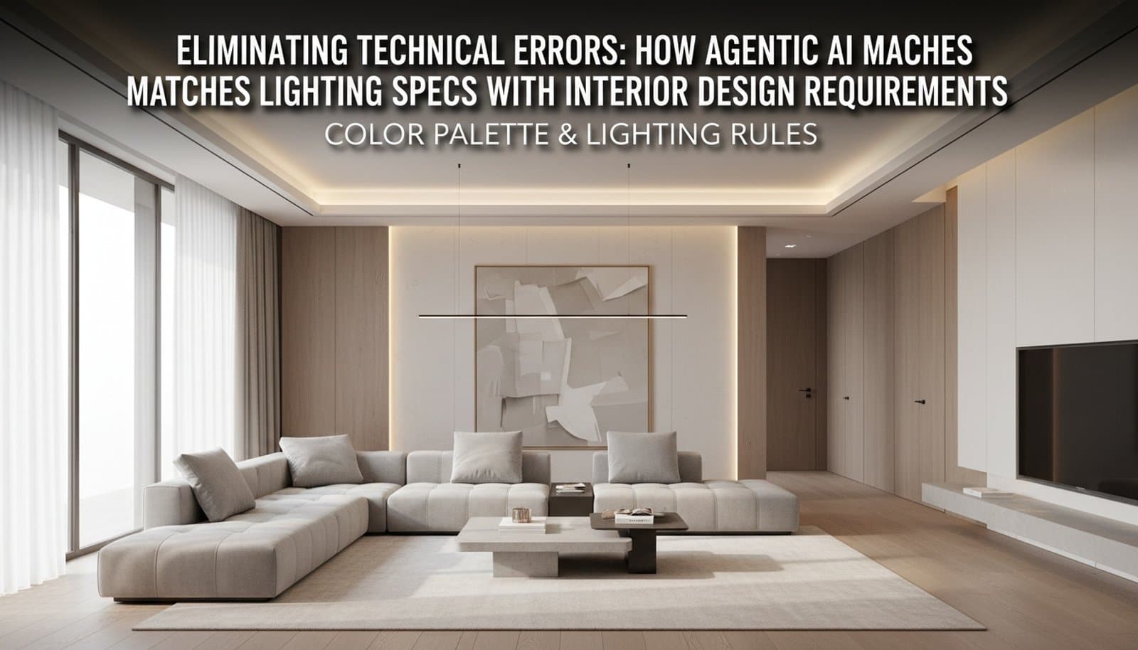 Eliminating Technical Errors: How Agentic AI Matches Lighting Specs with Interior Design Requirements