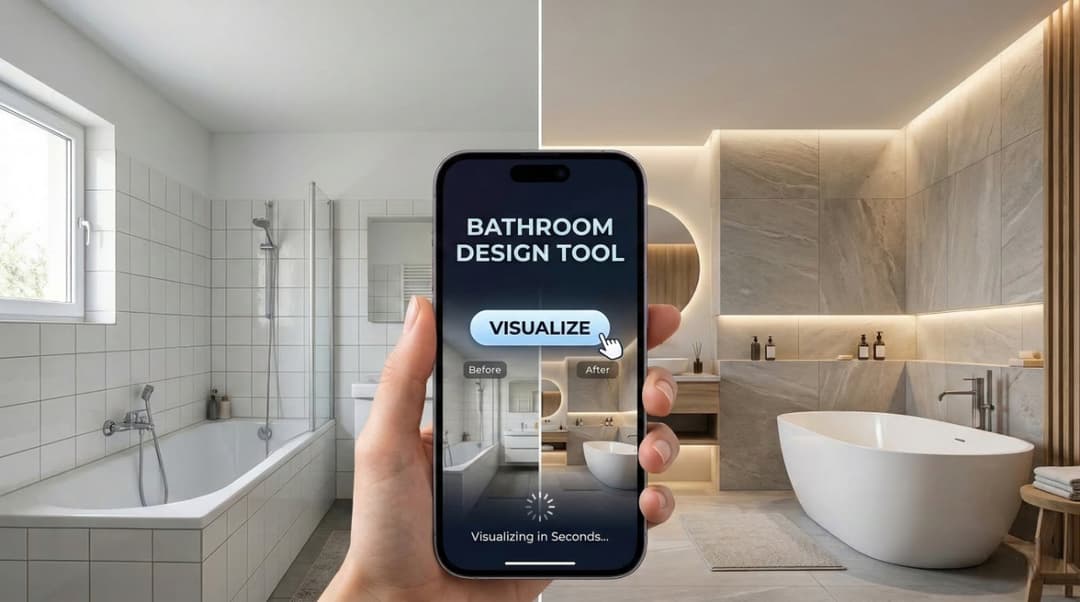 Best AI Bathroom Design App: Visualize Your Sanctuary in Seconds