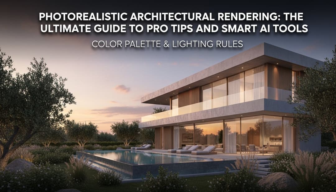 Photorealistic Architectural Rendering: The Ultimate Guide to Pro Tips and Smart AI Tools