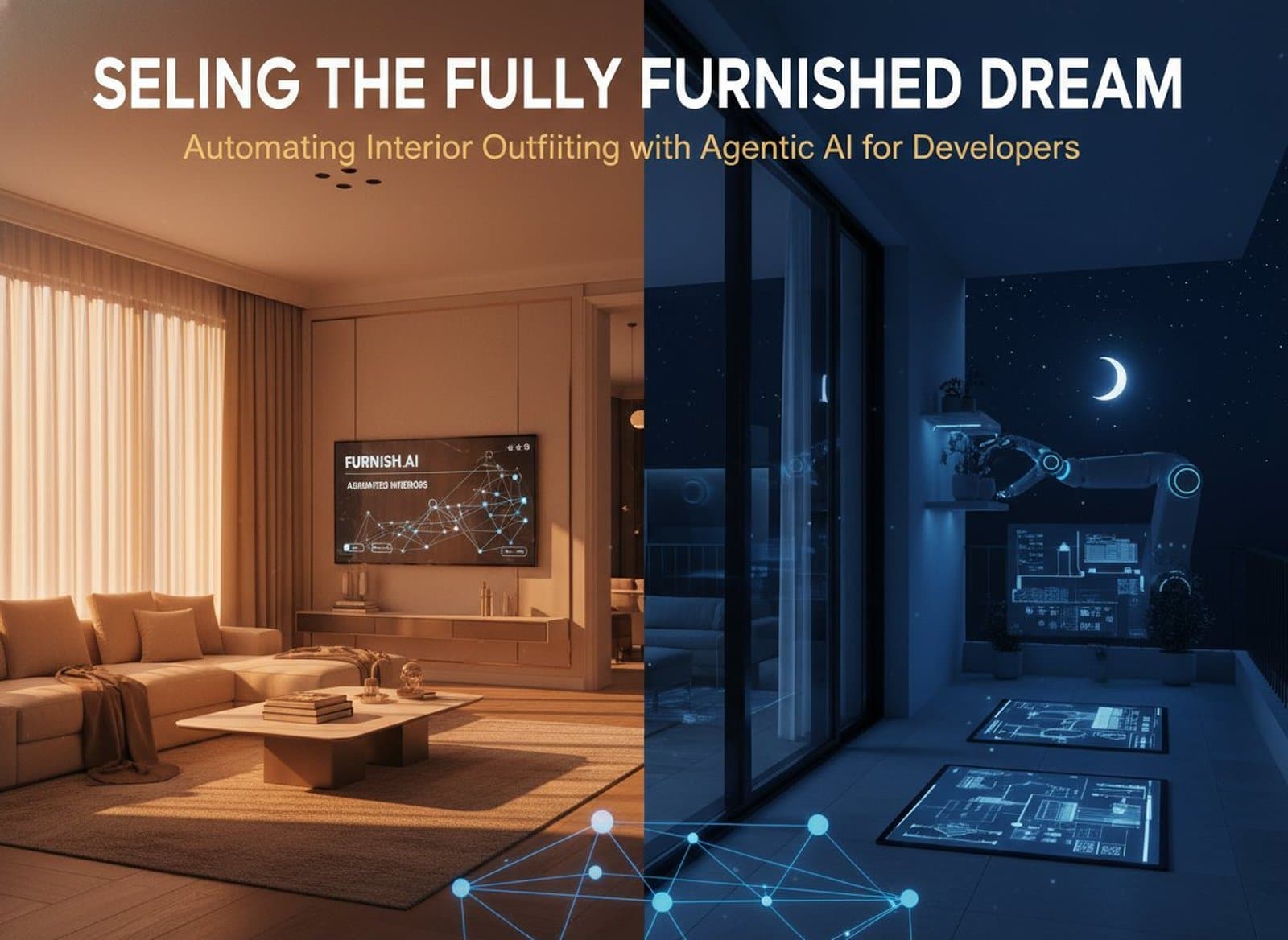 Selling the Fully Furnished Dream: Automating Interior Outfitting with Agentic AI for Developers