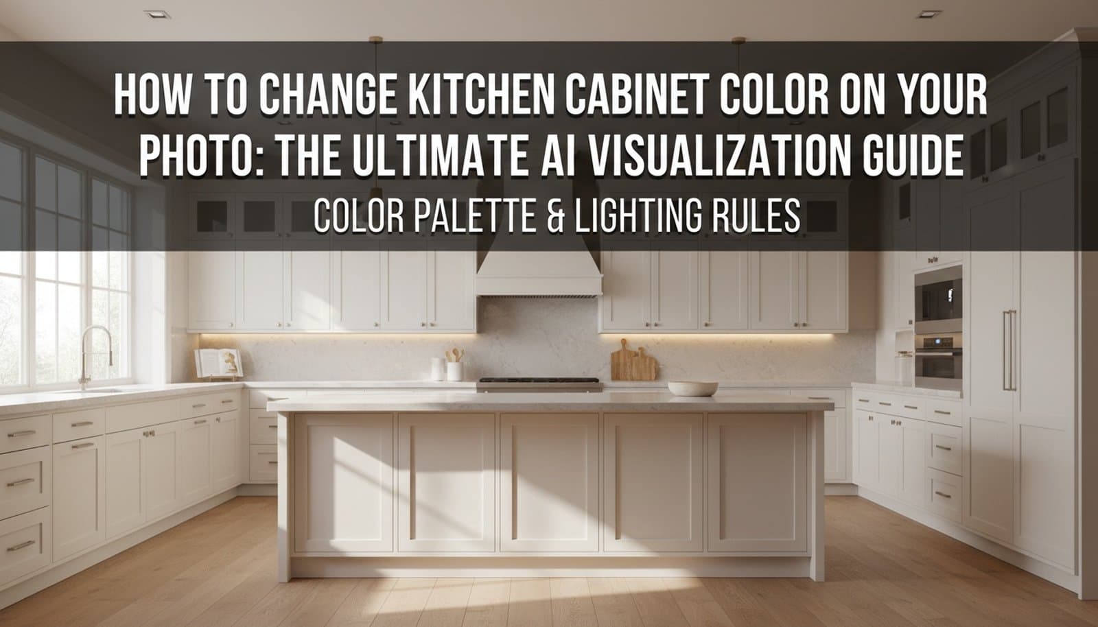 How to Change Kitchen Cabinet Color on Your Photo: The Ultimate AI Visualization Guide