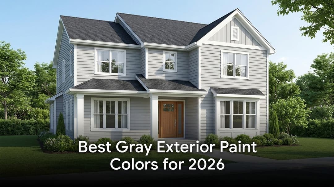 Best Gray Exterior Paint Colors for 2026