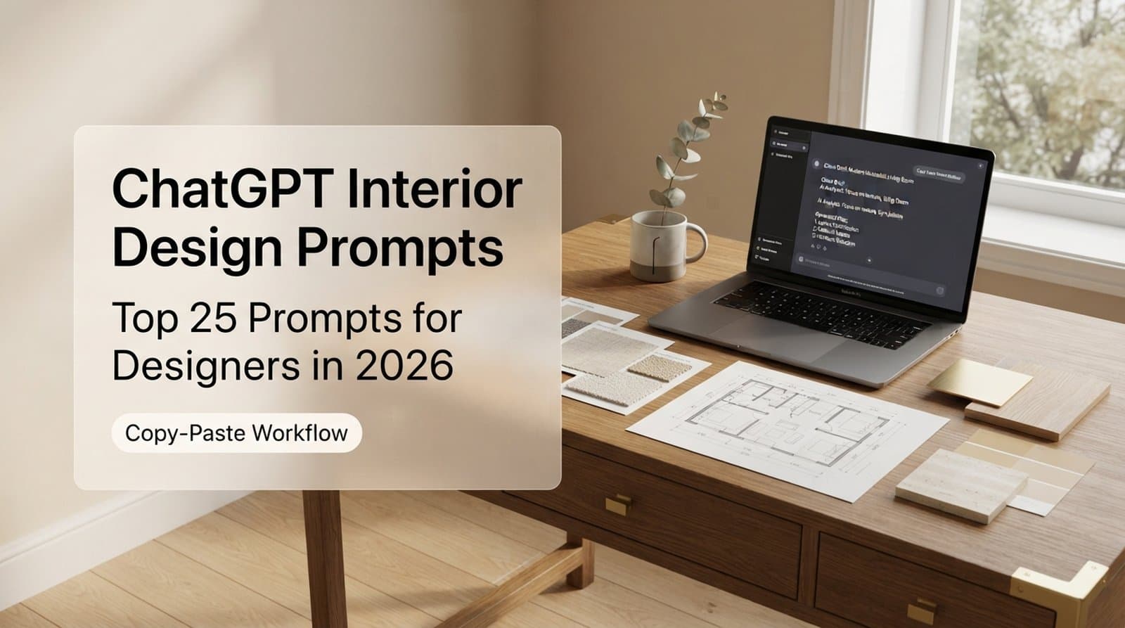 25 ChatGPT Interior Design Prompts: 2026 Workflow | Paintit.ai