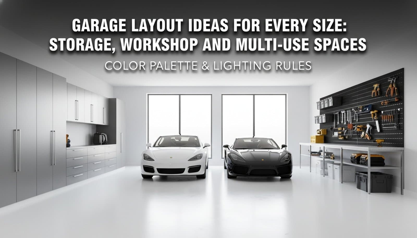 Garage Layout Ideas for Every Size: Storage, Workshop and Multi-Use ...
