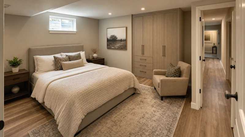 Suite de invitados y dormitorio adicional diseñados con IA