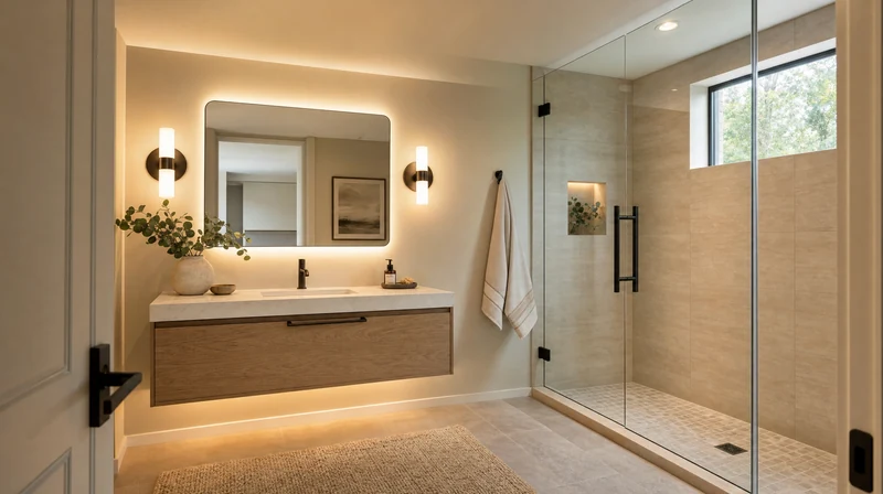 Diseñador de iluminación del baño con IA