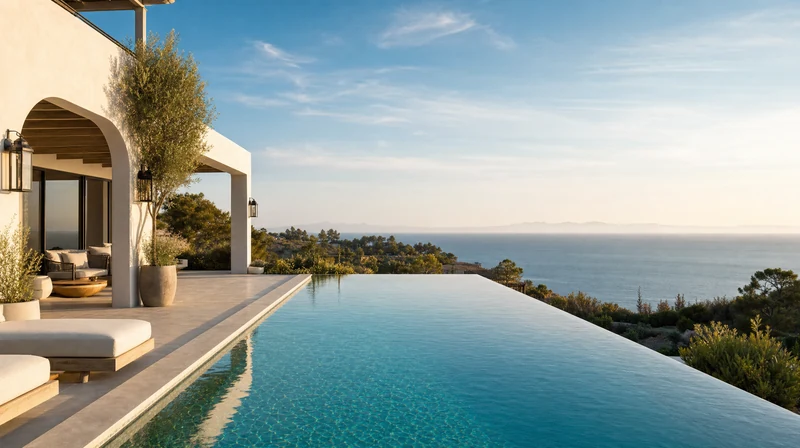 Luxuriöse Infinity-Pools