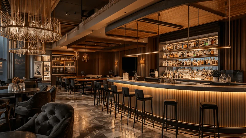 Bar- und Lounge-Bereiche