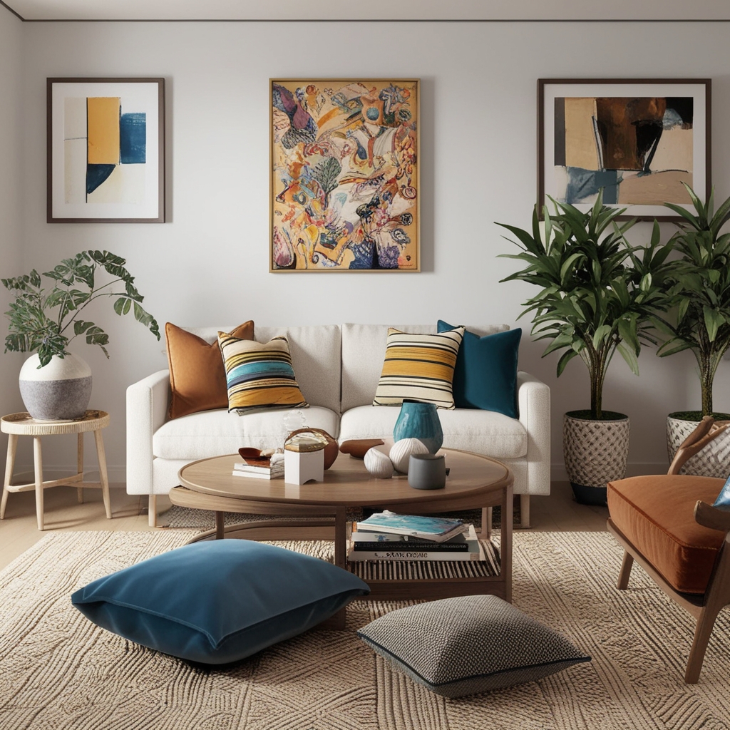 
2 Bedroom Apartment Interior Design Ideas: Expert Tips for a Functional and Stylish Workspace | Paintit.ai
 - 8