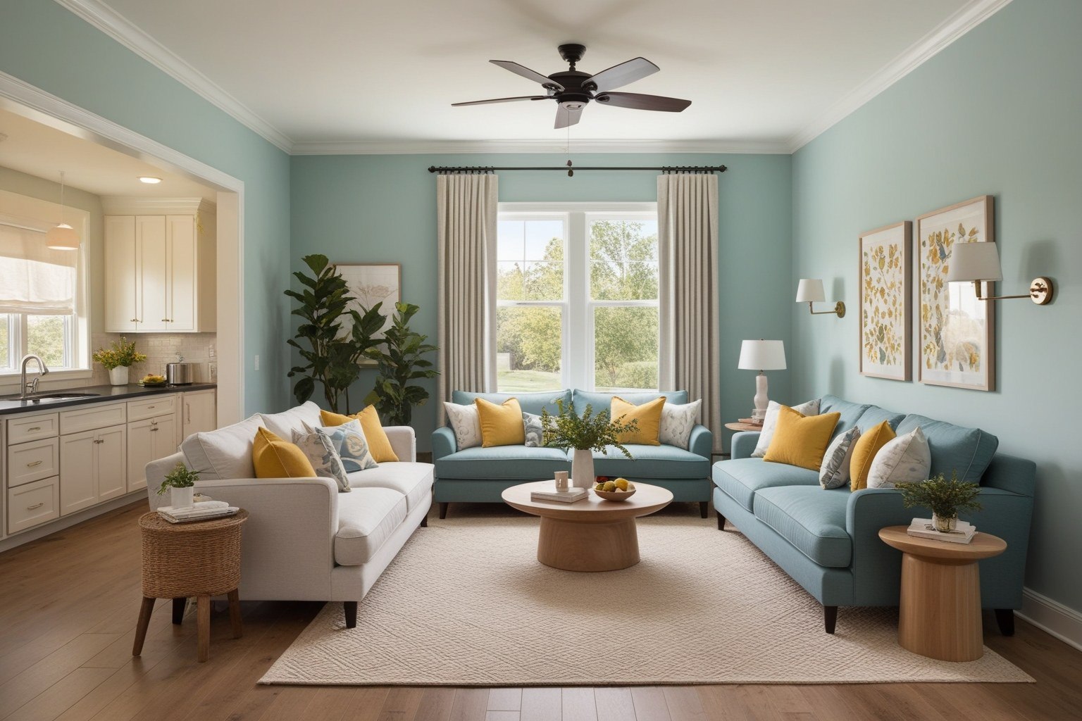 Best 2 Bedroom House Interior Design Ideas - Transform Your Space Today | Paintit.ai - 1