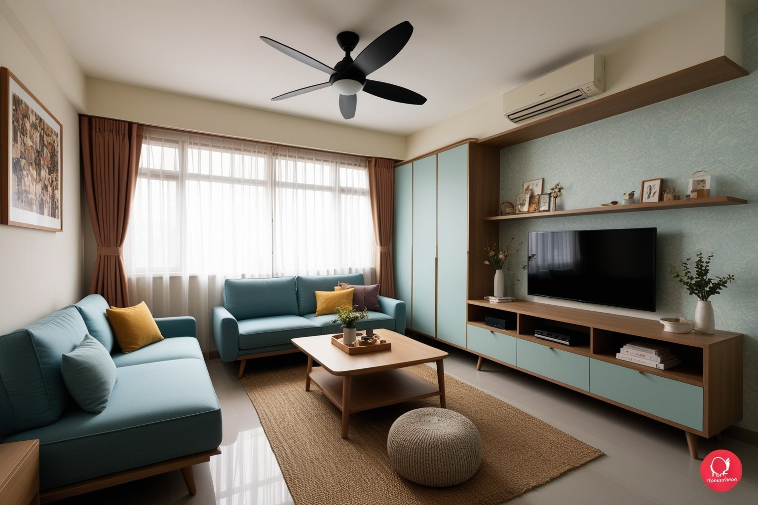 Best 5 Room HDB Interior Design Ideas - Transform Your Space Today | Paintit.ai - 1
