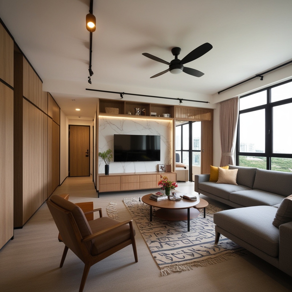 Best 5 Room HDB Interior Design Ideas - Transform Your Space Today | Paintit.ai - 2