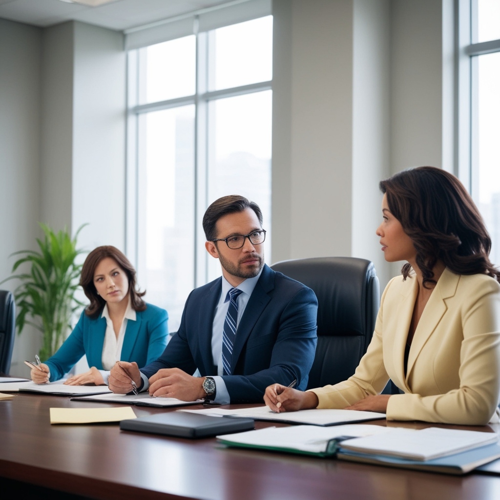 Top Advocate Office Interior Design Ideas - Boost Your Workspace | Paintit.ai - 8