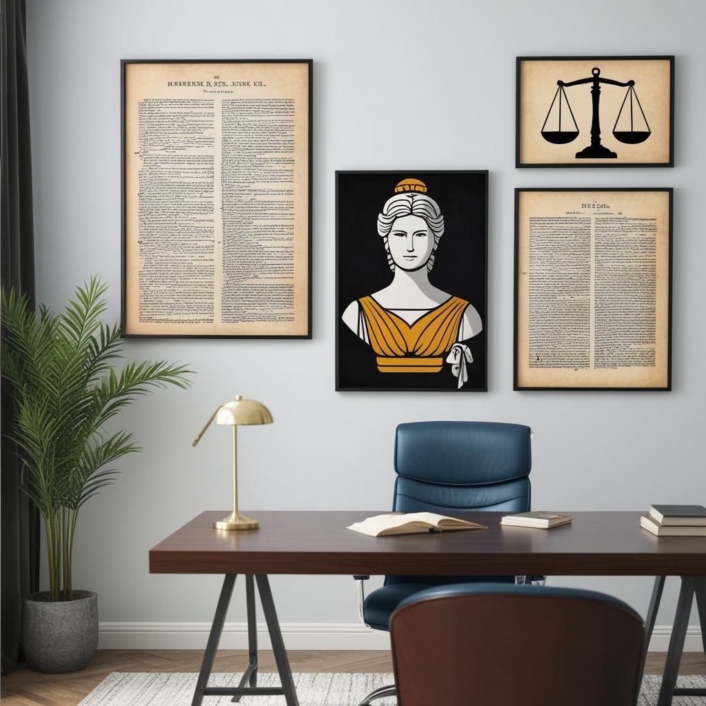 Top Advocate Office Interior Design Ideas - Boost Your Workspace | Paintit.ai - 9