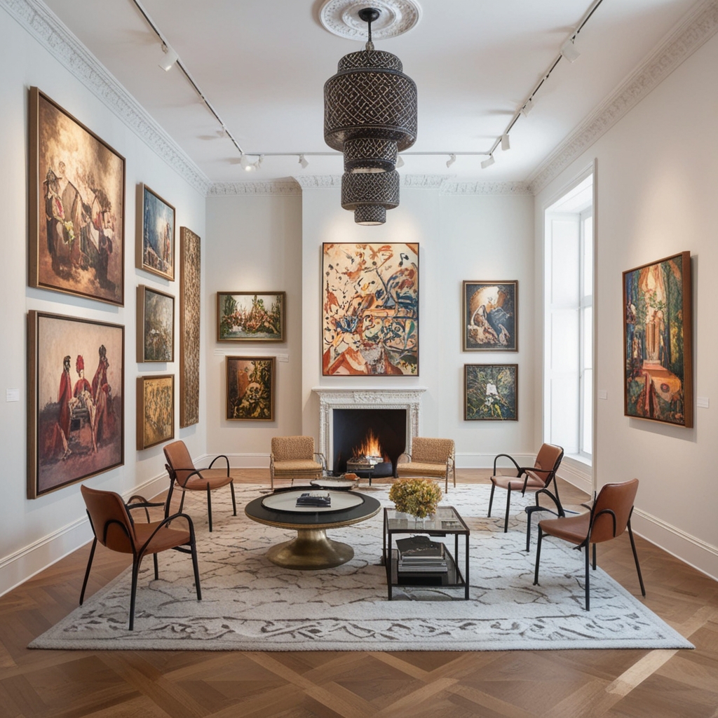 
Art Gallery Interior Design Ideas: Expert Tips for a Functional and Stylish Workspace | Paintit.ai
 - 9