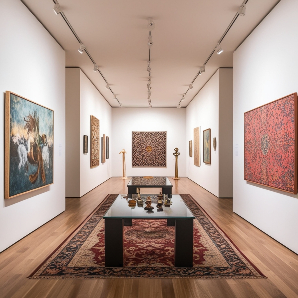 
Art Gallery Interior Design Ideas: Expert Tips for a Functional and Stylish Workspace | Paintit.ai
 - 2