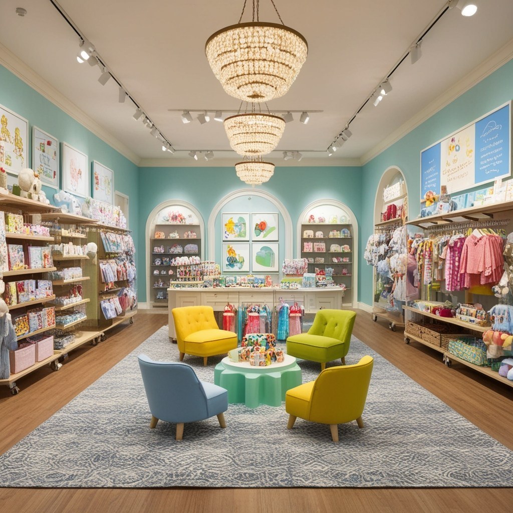 Best Baby Shop Interior Design Ideas - Discover Unique Designs | Paintit.ai - 2