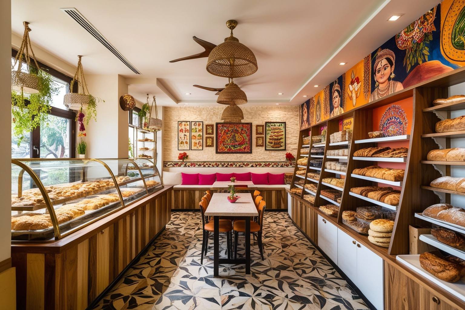 Best Bakery Shop Interior Design Ideas In India - Get Inspired Now | Paintit.ai - 1