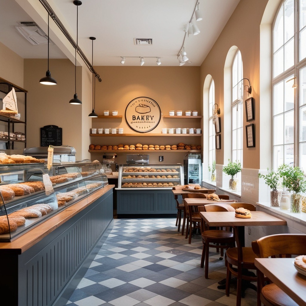 Best Bakery Shop Interior Design Ideas In India - Get Inspired Now | Paintit.ai - 2