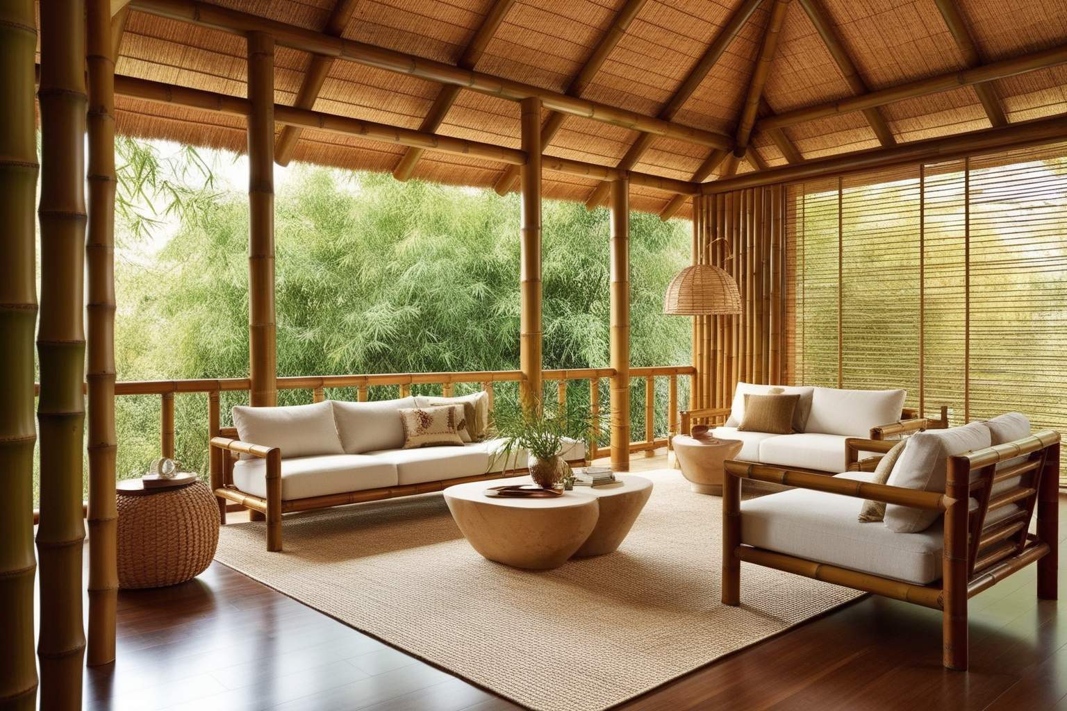 Best Bamboo Interior Design Ideas - Inspire Your Space | Paintit.ai - 1