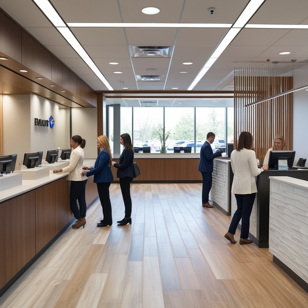 Top Bank Interior Design Ideas - Transform Your Space Today | Paintit.ai - 3