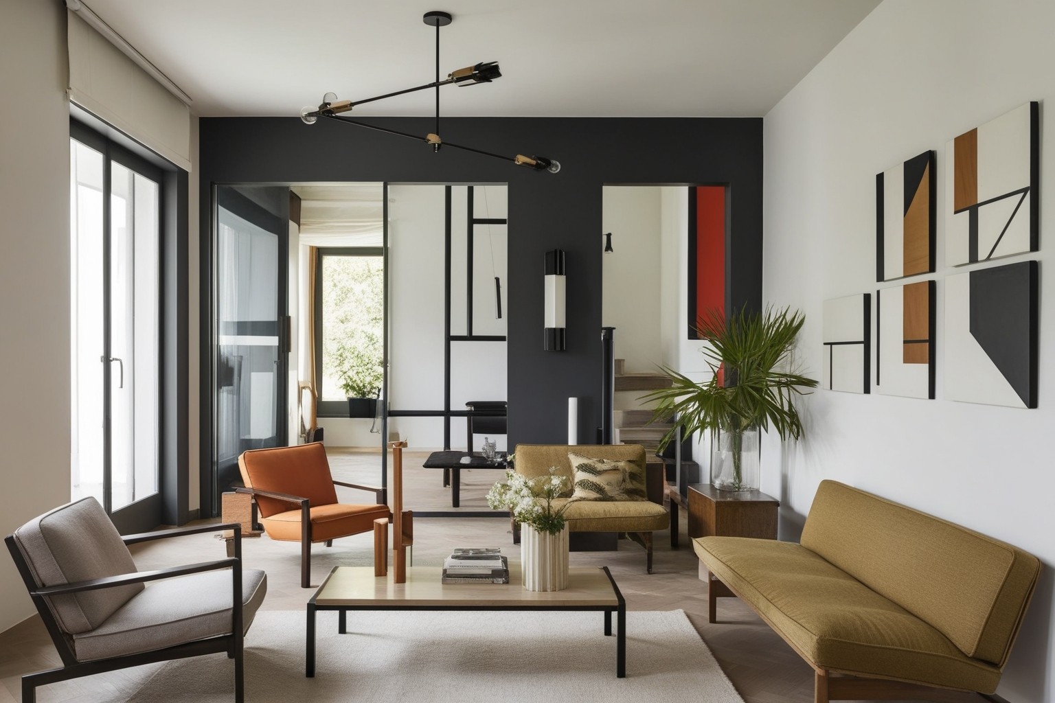 Best Bauhaus Interior Design Ideas - Discover Modern Inspiration | Paintit.ai - 1