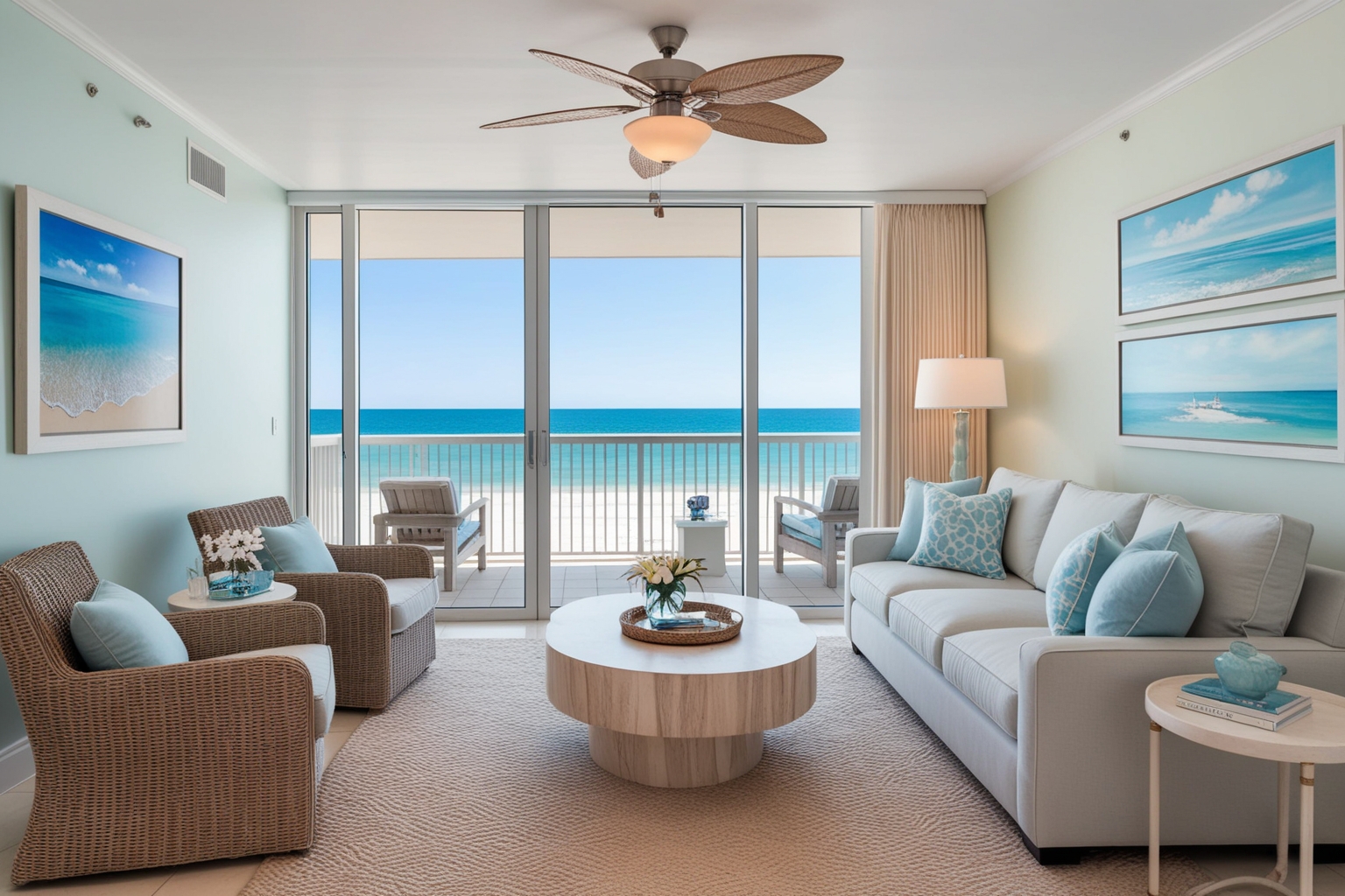 
Beach Condo Interior Design Ideas: Expert Tips for a Functional and Stylish Workspace | Paintit.ai
 - 1