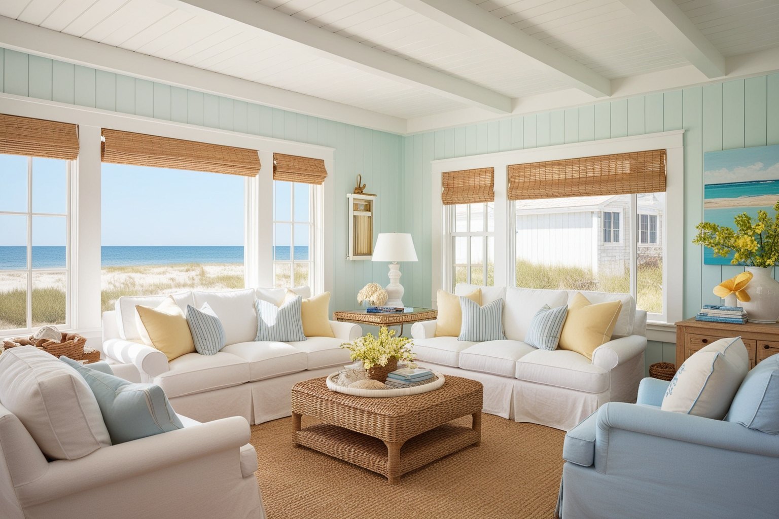 Best Beach Cottage Interior Design Ideas - Transform Your Space | Paintit.ai - 1