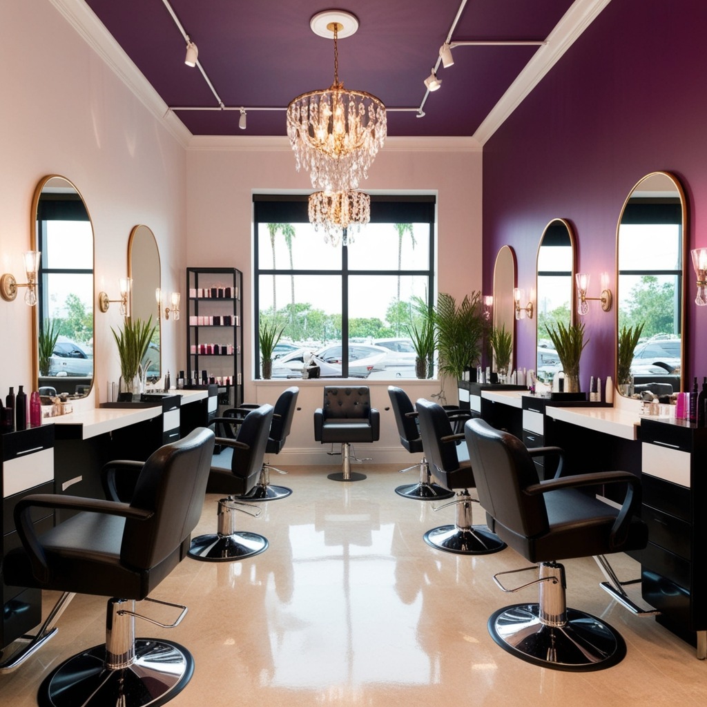 Top Beauty Parlour Interior Design Ideas - Transform Your Space Today | Paintit.ai - 2