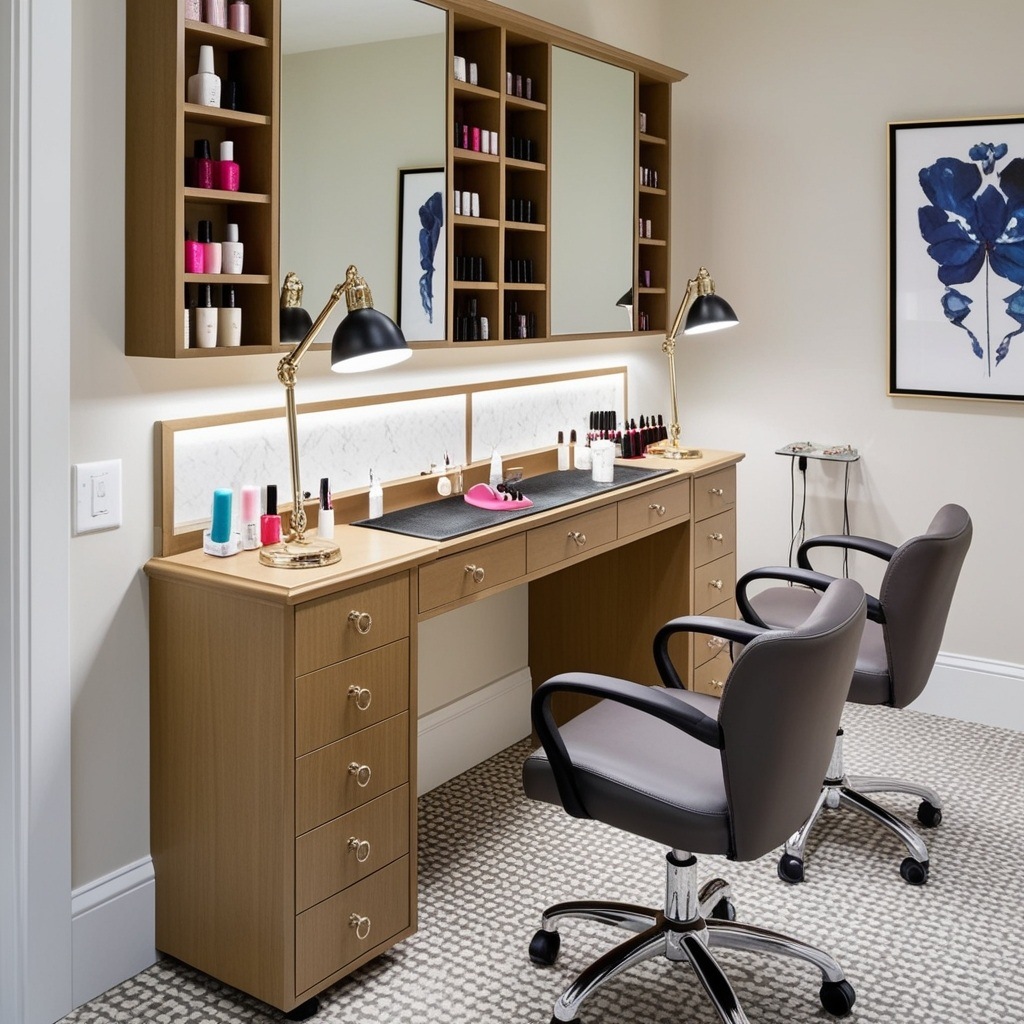 Top Beauty Parlour Interior Design Ideas - Transform Your Space Today | Paintit.ai - 24