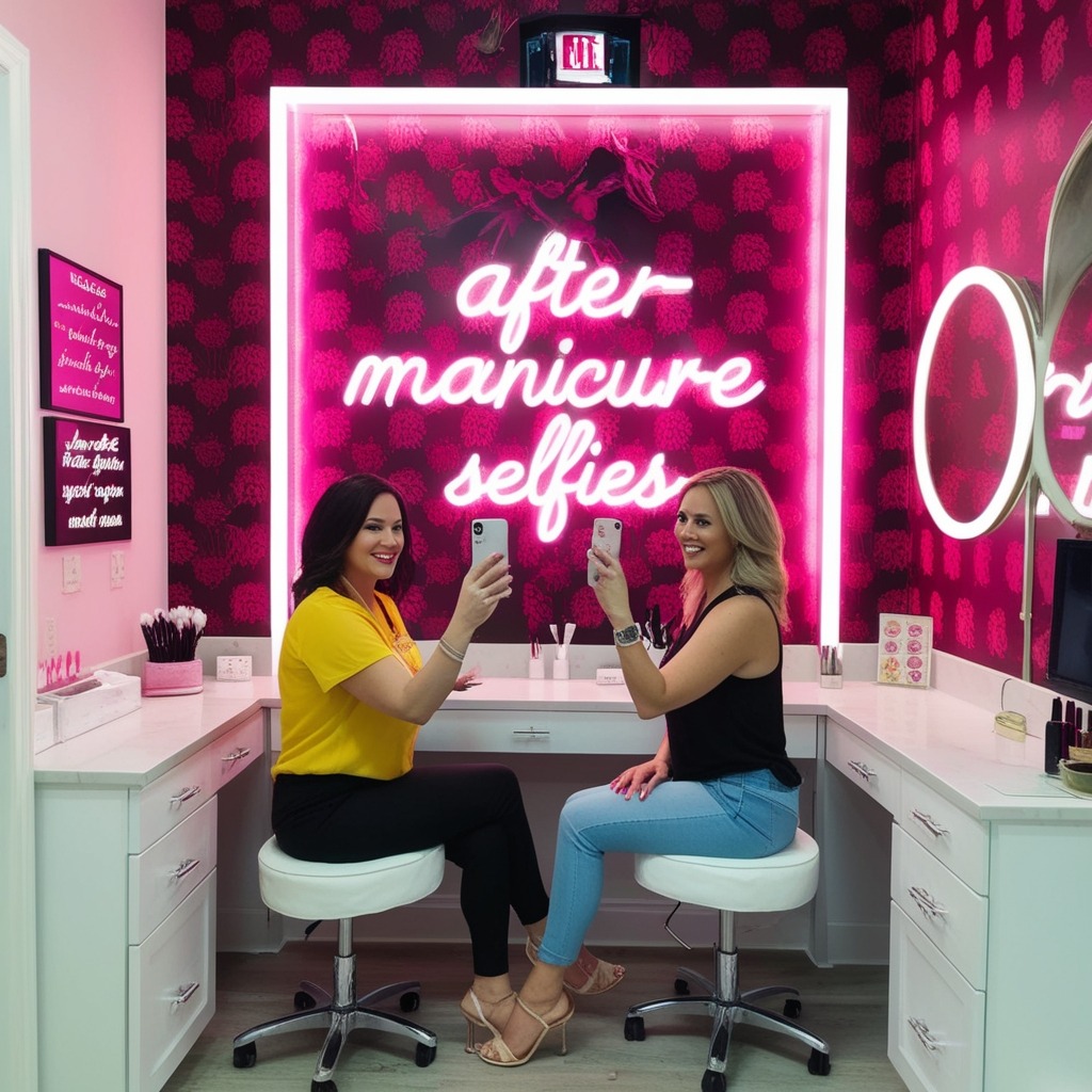 Top Beauty Salon Interior Design Nail Bar Ideas - Discover The Best Inspiration | Paintit.ai - 13