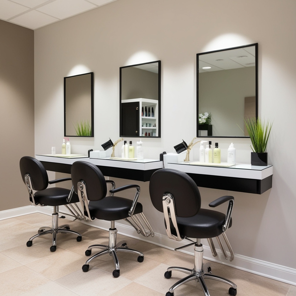 Top Beauty Salon Interior Design Nail Bar Ideas - Discover The Best Inspiration | Paintit.ai - 15