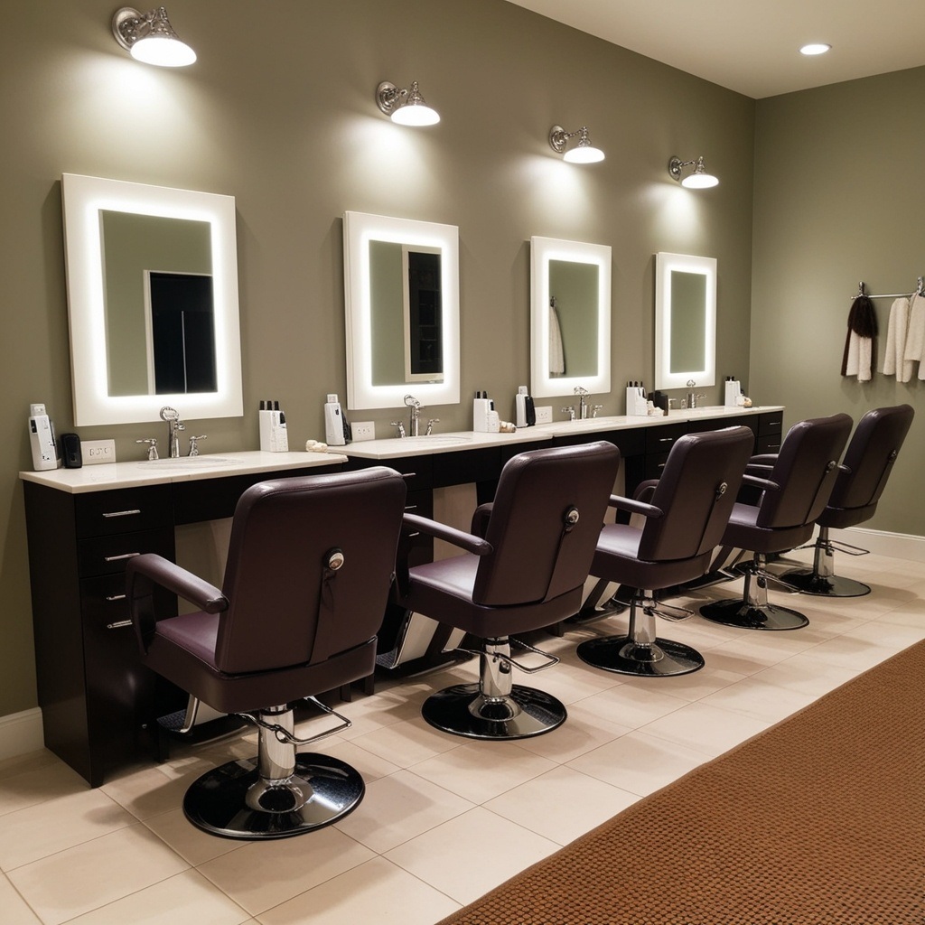 Top Beauty Salon Interior Design Nail Bar Ideas - Discover The Best Inspiration | Paintit.ai - 27