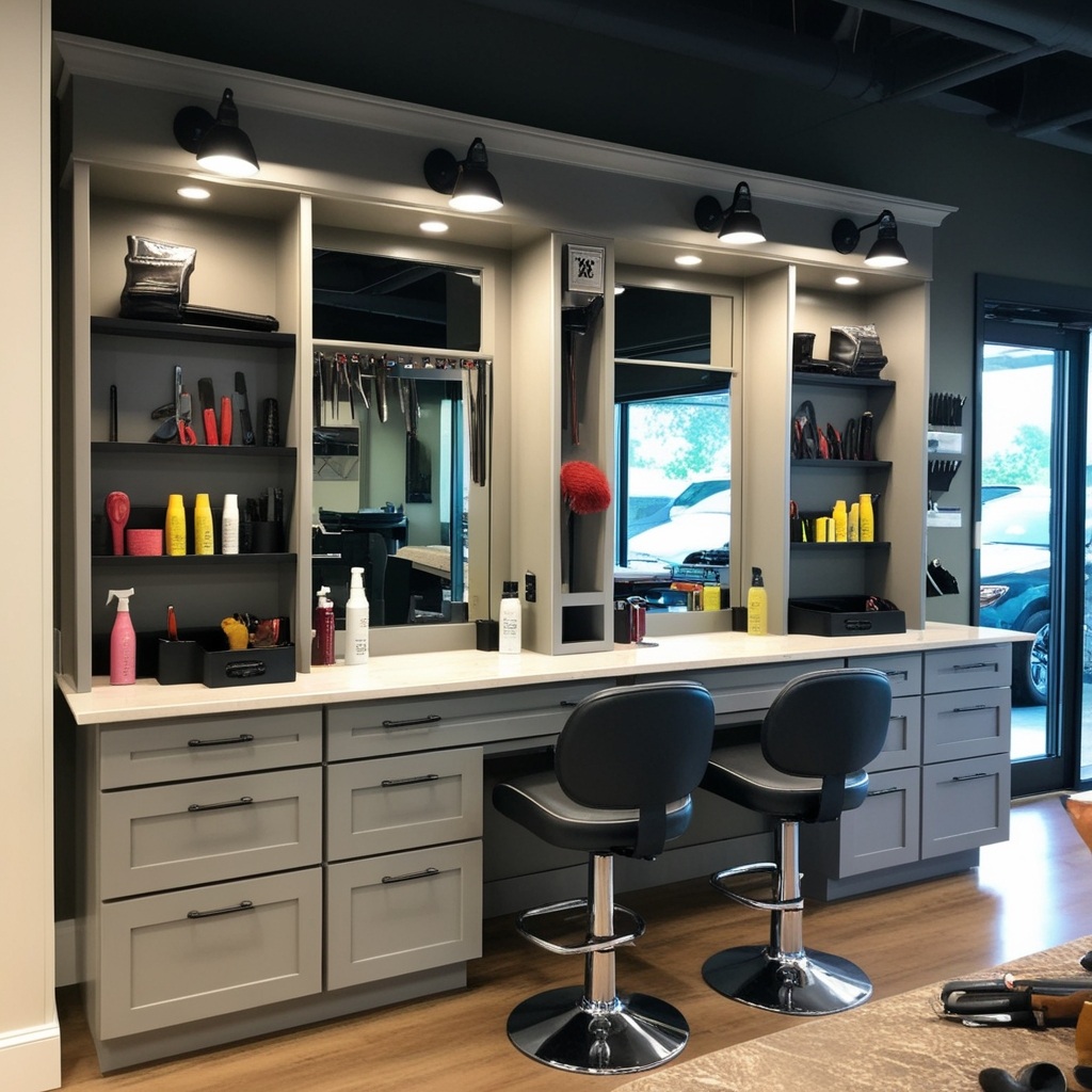 Top Beauty Salon Interior Design Nail Bar Ideas - Discover The Best Inspiration | Paintit.ai - 5