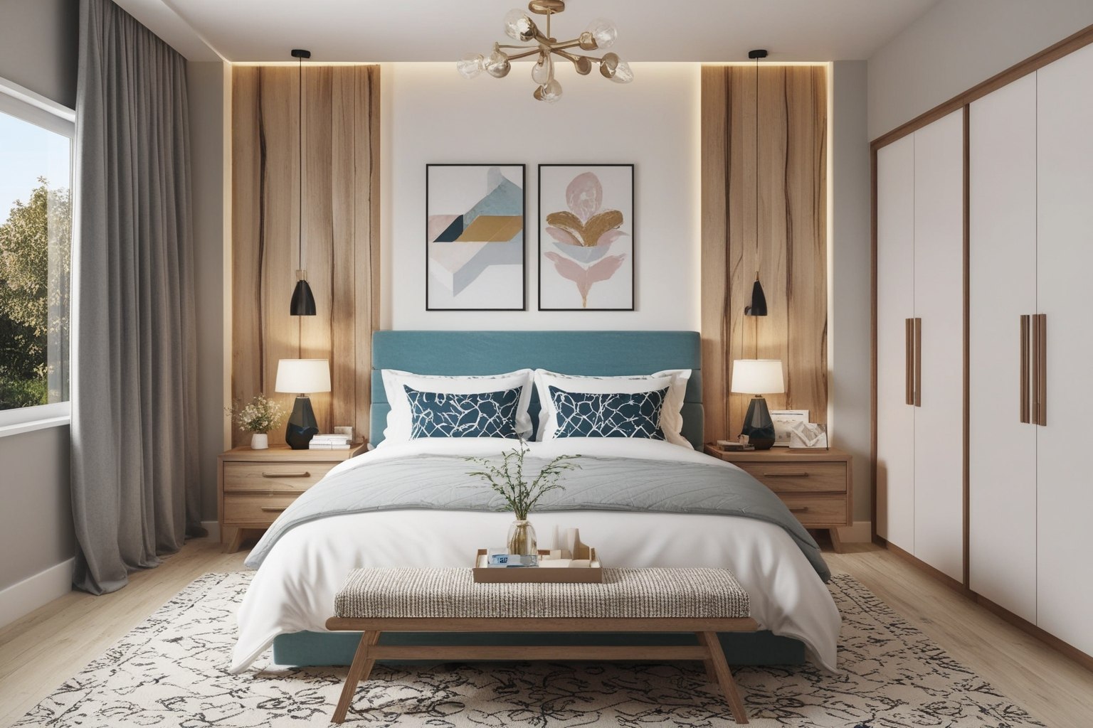 Best Bed Room Interior Design Ideas - Transform Your Space | Paintit.ai - 1