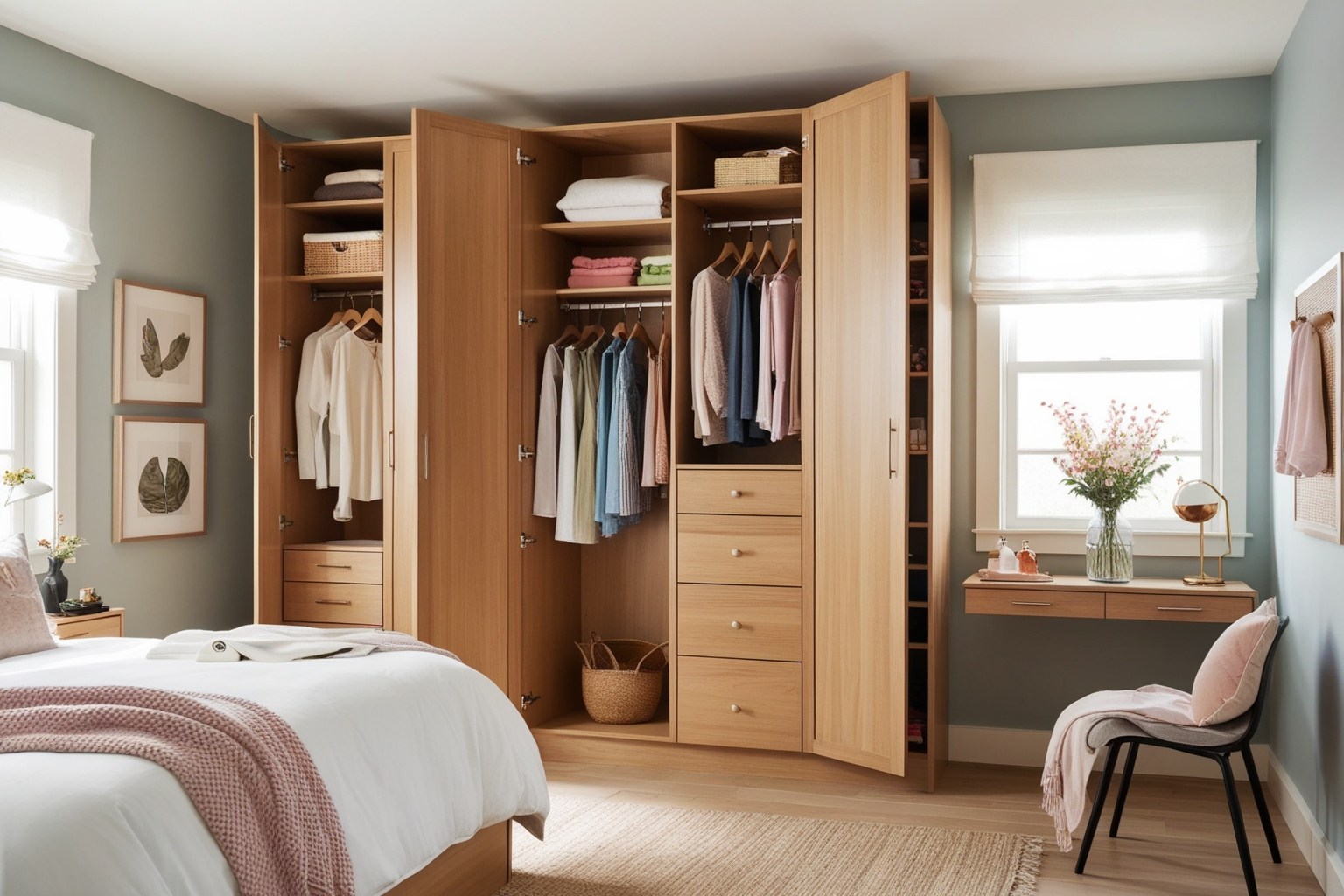 Best Bedroom Cupboard Interior Design Ideas - Transform Your Space Today | Paintit.ai - 1