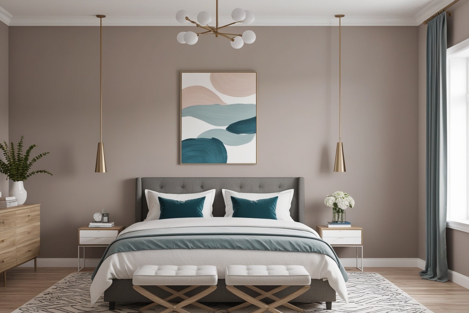 Best Bedroom Wall Paint Ideas - Interior Design Inspiration | Paintit.ai - 1