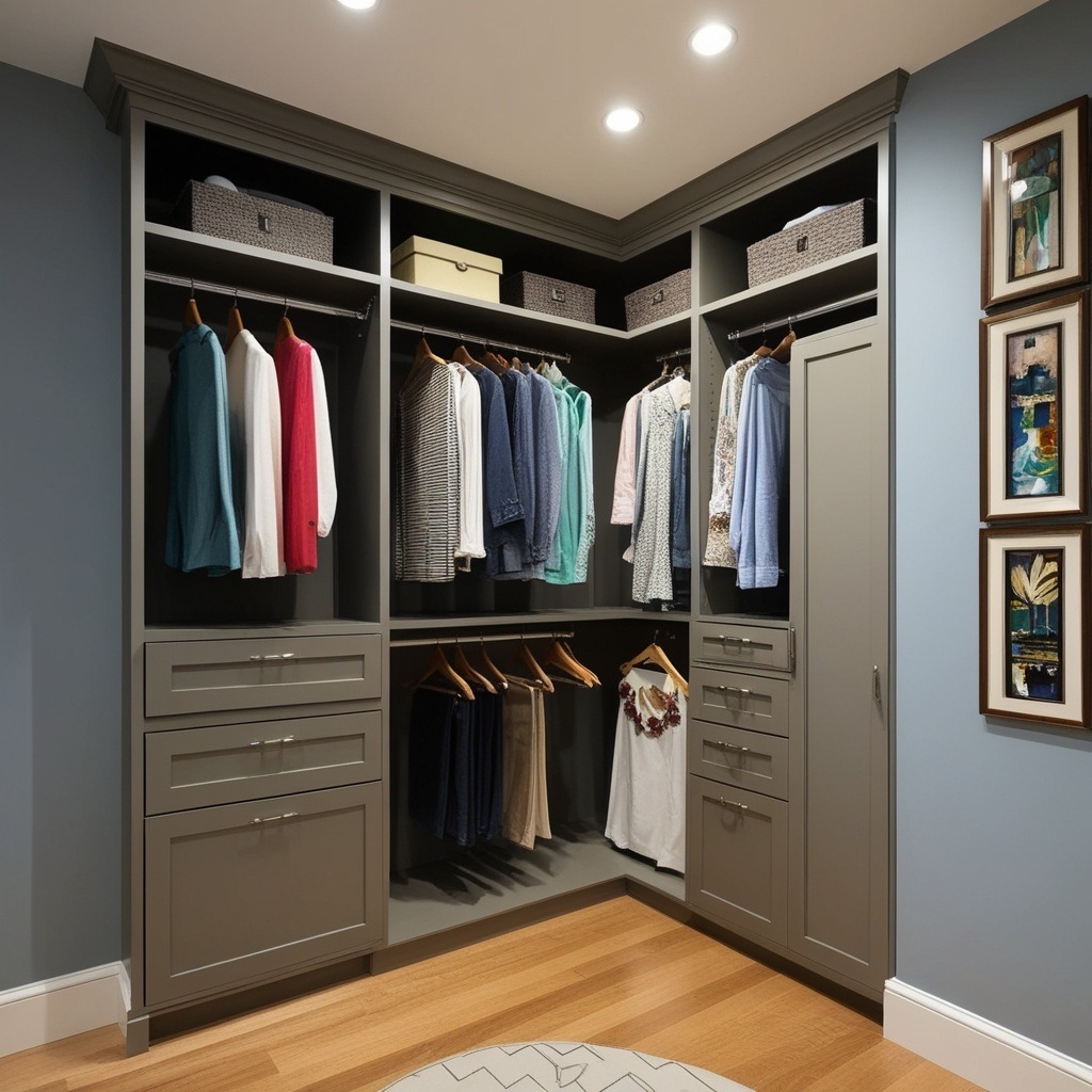Best Bedroom Wardrobe Interior Design Ideas - Discover Your Dream Style | Paintit.ai - 11