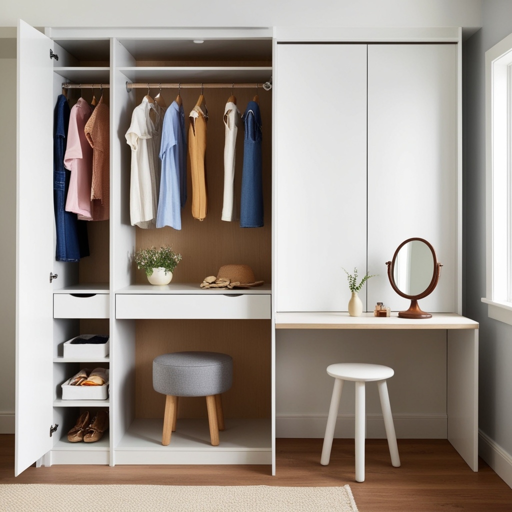 Best Bedroom Wardrobe Interior Design Ideas - Discover Your Dream Style | Paintit.ai - 18