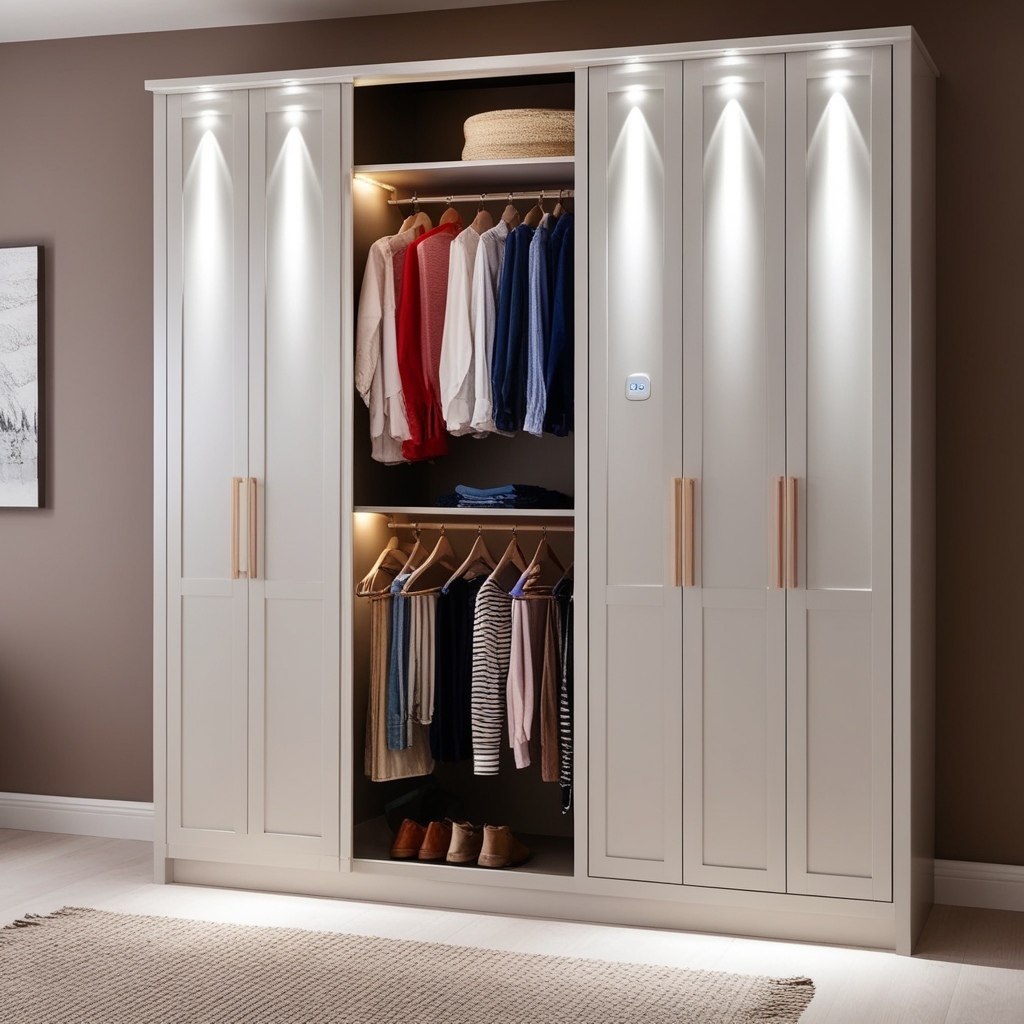 Best Bedroom Wardrobe Interior Design Ideas - Discover Your Dream Style | Paintit.ai - 7