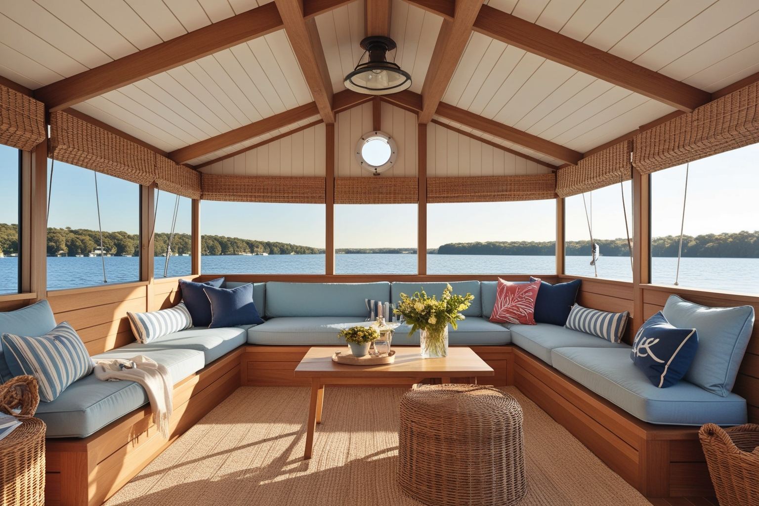 Top Boathouse Interior Design Ideas – Transform Your Space Now | Paintit.ai - 1